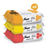 Sleepy Citrus Garden Islak Bebek Havlusu 12x90 (1080 Yaprak)